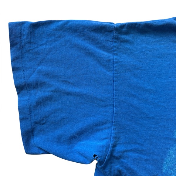 Vintage 1990 National Wildlife Foundation Killer Whale Blue Tshirt XL Men’s Boxy - Picture 5 of 9